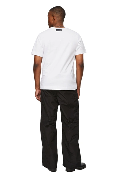 Shop Marine Serre Organic Cotton Regular T-shirt In White