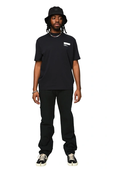 Shop Affxwrks Standardised Cotton T-shirt In Deep Black