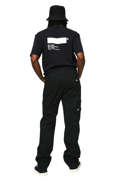 Affxwrks Utility Pant In Washed Black