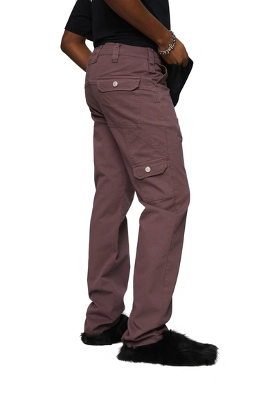 Shop Affxwrks Utility Pant In Washed Purple