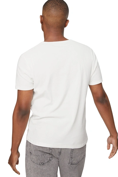 Shop Our Legacy U-neck T-shirt In White Crisp