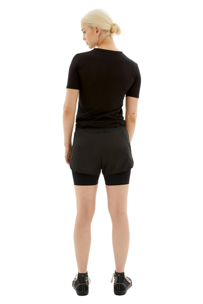 Jil Sander Logo Cotton Jersey T-shirt In Black