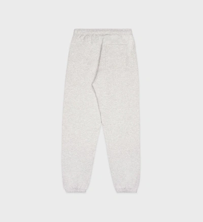 Shop Sporty And Rich Vendome Sweatpants In Heather Grey/navy