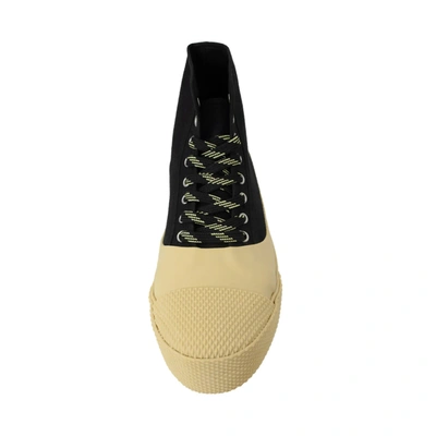 Shop Oamc Exped High Sneakers In Yellow