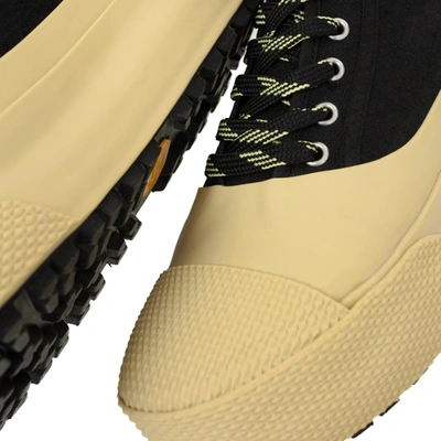 Shop Oamc Exped High Sneakers In Yellow