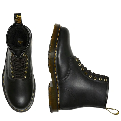 Shop Dr. Martens' 1460 Wintergrip Blizzard Ankle Boots In Black