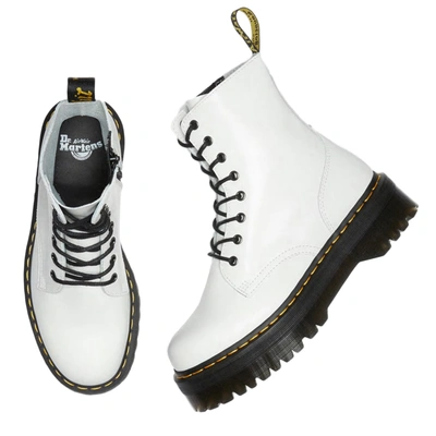 Shop Dr. Martens' Jadon Ankle Boots In White