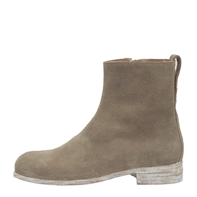 Our Legacy Michaelis Suede Boot In Champagne