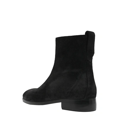 Shop Our Legacy Michaelis Suede Boot In Black
