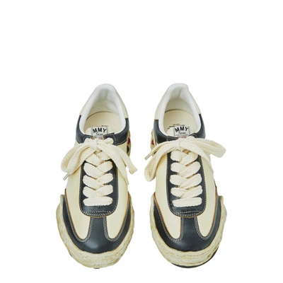 Miharayasuhiro Harbie Low Top Sneakers In Black/white