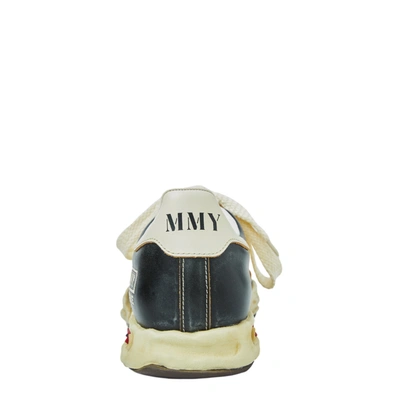 Miharayasuhiro Harbie Low Top Sneakers In Black/white