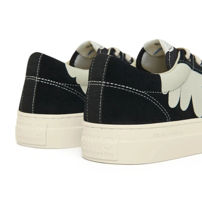 Shop S.w.c Dellow Cup Shroom Hands Suede In Black/white