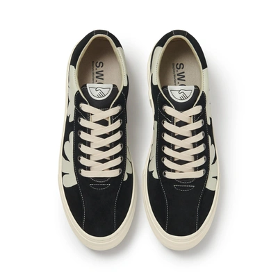 Shop S.w.c Dellow Cup Shroom Hands Suede In Black/white