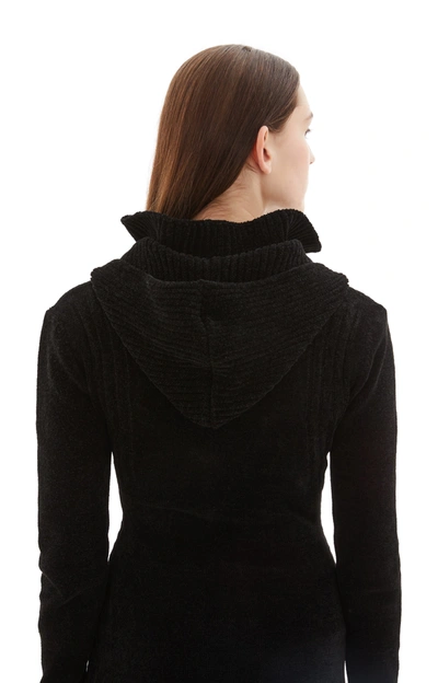 Shop Ottolinger Knit Cardigan In Black