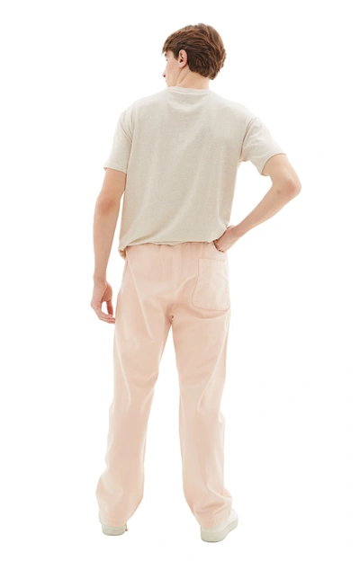 Shop Auralee Super Milled Sweatpants In Pink