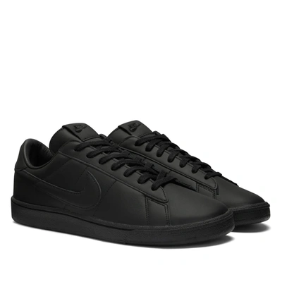 Shop Comme Des Garcons Black Cdg X Nike Tennis Womens Sneakers In Black