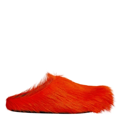 Shop Marni Women's Fussbett Sabot In Orange