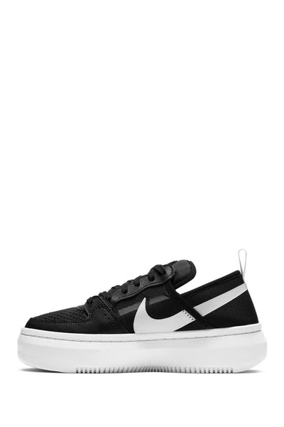 Shop Nike Court Vision Alta Sneaker In 001 Black/white