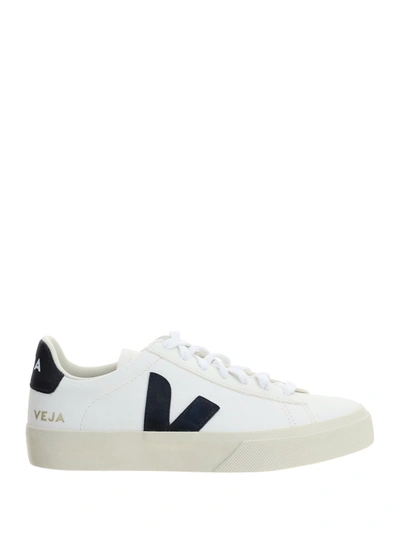 Shop Veja Sneakers In Extra White Black
