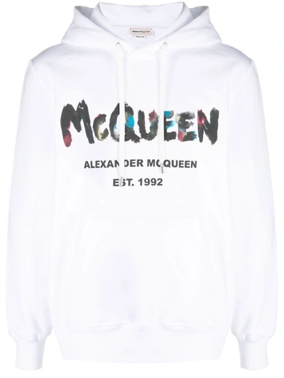 Shop Alexander Mcqueen Jerseys & Knitwear In White/mix