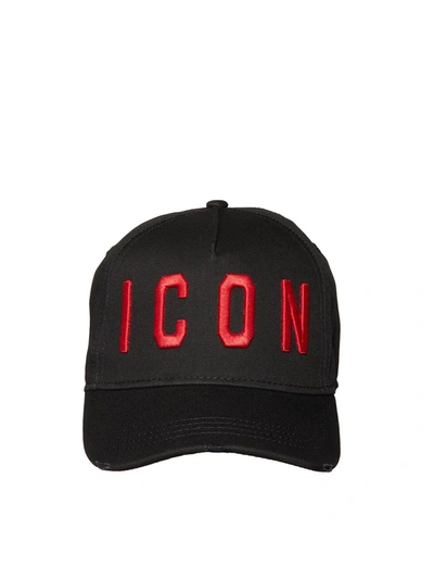 Shop Dsquared2 Caps & Hats In Black