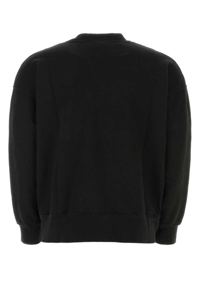Shop Palm Angels Sweatshirts In Black