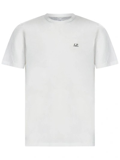 Shop C.p. Company T-shirt In Bianco