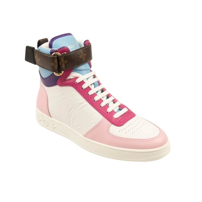 Pre-owned Louis Vuitton Multicolored Boombox Hi Top Sneakers