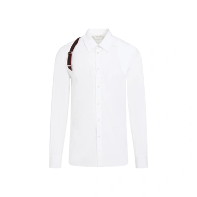 Shop Alexander Mcqueen Shirt Harness In White
