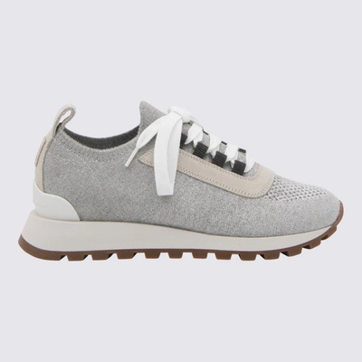 Shop Brunello Cucinelli Sneakers Grey