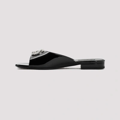 Shop Gucci Harlow Slide Shoes In Black
