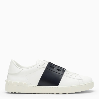 Shop Valentino White/black Open Sneaker