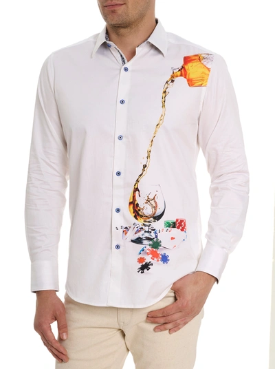 Shop Robert Graham All-in Long Sleeve Button Down Shirt Tall In White