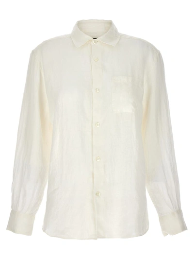 Shop Apc A.p.c. 'sela' Shirt In White