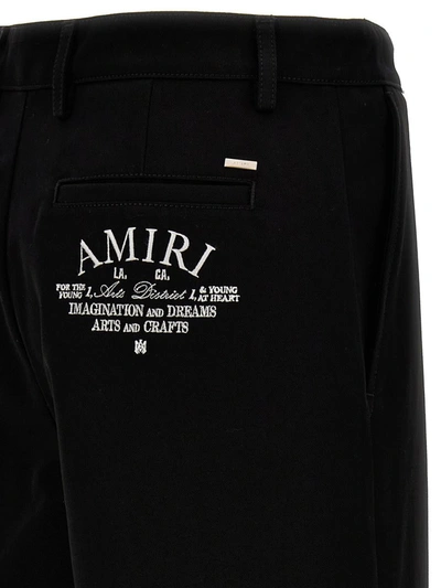 Shop Amiri 'baggy Chino' Jeans In Black