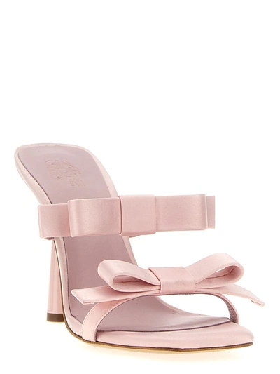 Shop Gia Borghini 'galantine' Mules In Pink