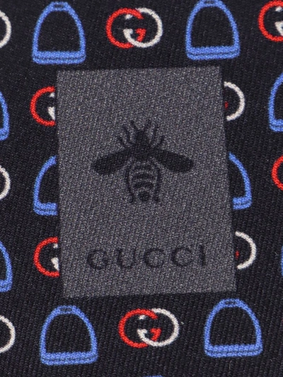 Shop Gucci Tie In Black