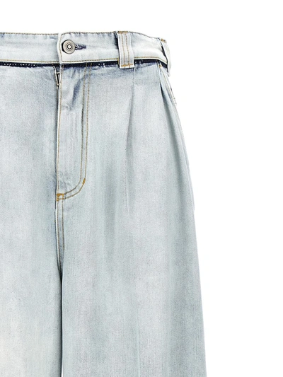 Shop Maison Margiela 'memoy Of' Jeans In Blue