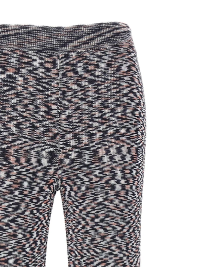 Shop Missoni Patterned Trousers In Multicolor