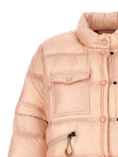 Shop Moncler Grenoble 'mauduit' Down Jacket In Pink