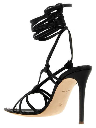 Shop Nicolo' Beretta 'beiby' Sandals In Black