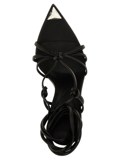 Shop Nicolo' Beretta 'beiby' Sandals In Black