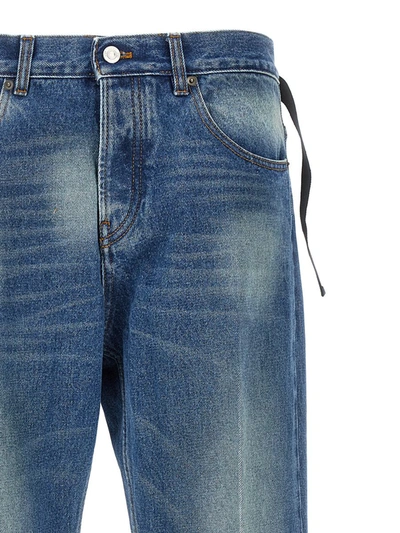 Shop N°21 Pleated Jeans In Blue