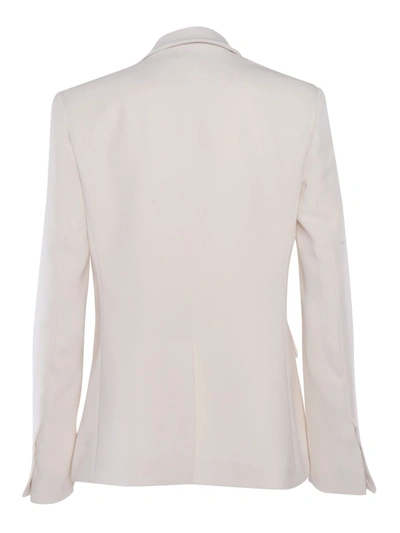 P.a.r.o.s.h Cream-colored Blazer In White