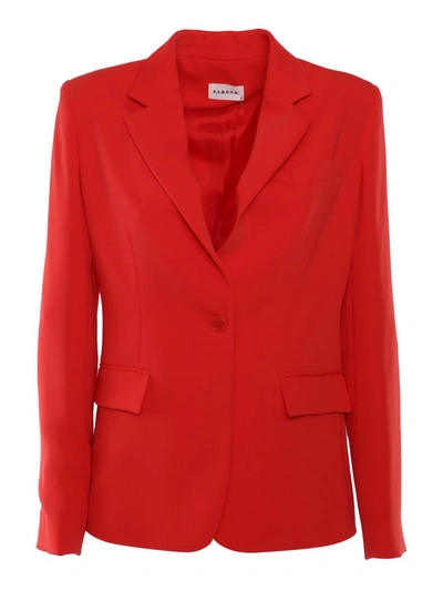 P.a.r.o.s.h Red Blazer In Red