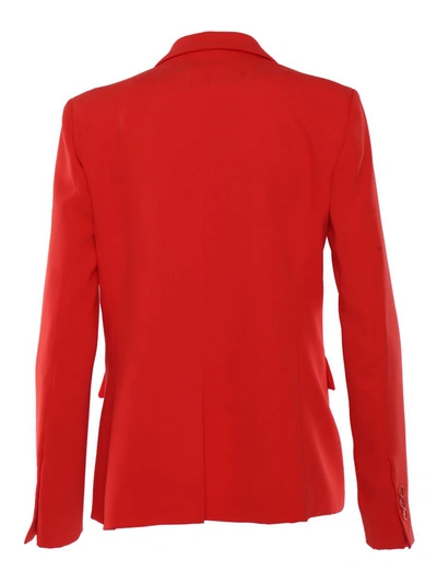 P.a.r.o.s.h Red Blazer In Red