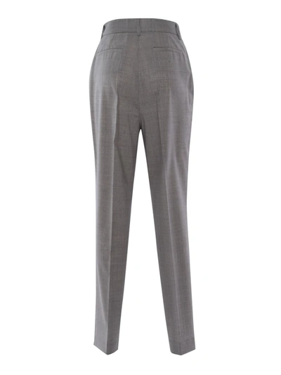 P.a.r.o.s.h Grey Elegant Trousers In Gray
