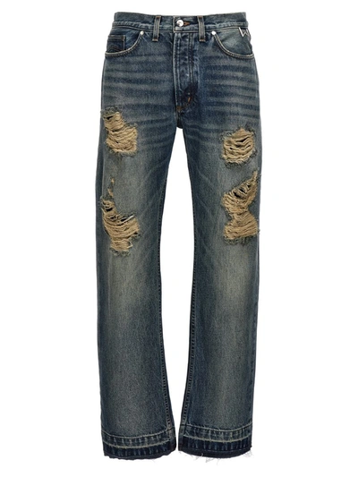 Shop Rhude 'beach Bum' Jeans In Blue