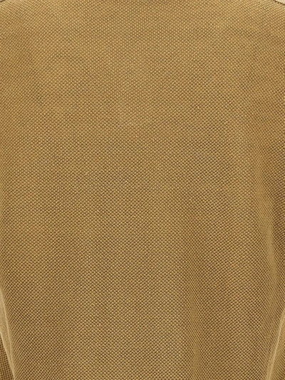Shop Roberto Collina Knitted Polo Shirt In Beige