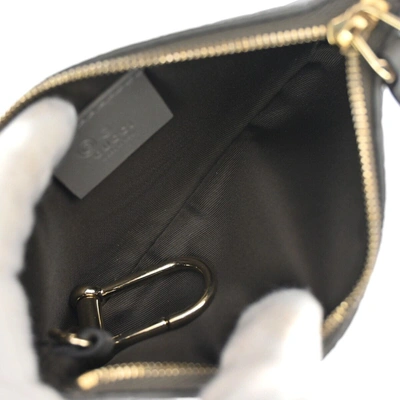 Shop Gucci Grey Leather Wallet  ()